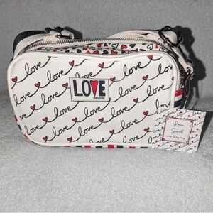 Brighton!!  LOVE White and Red Crossbody Bag